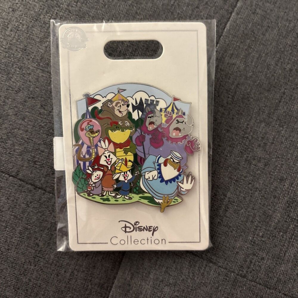 Disney Parks Robin Hood Supporting Cast Pin Family Cluster